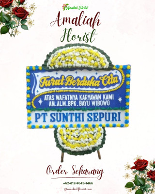 Papan Bunga Duka di Sebangau Kuala