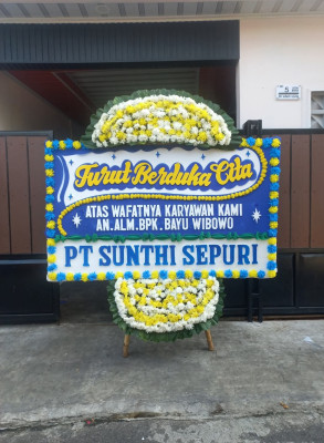 Papan Bunga Duka di Sebangau Kuala